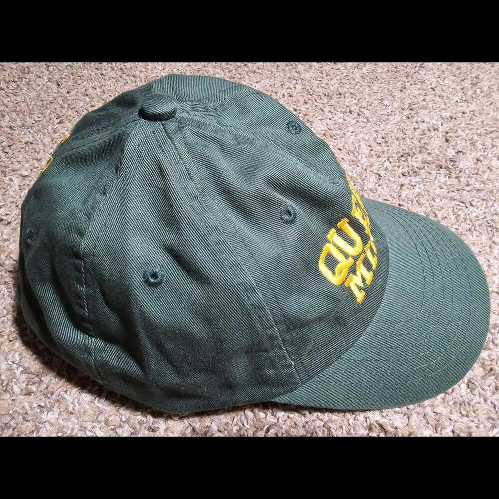 Queen's Mining Green Strapback Hat - image 4